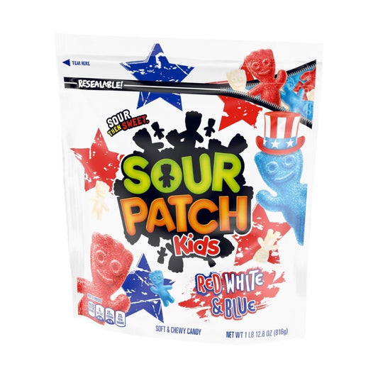 SOUR PATCH RED WHITE & BLUE