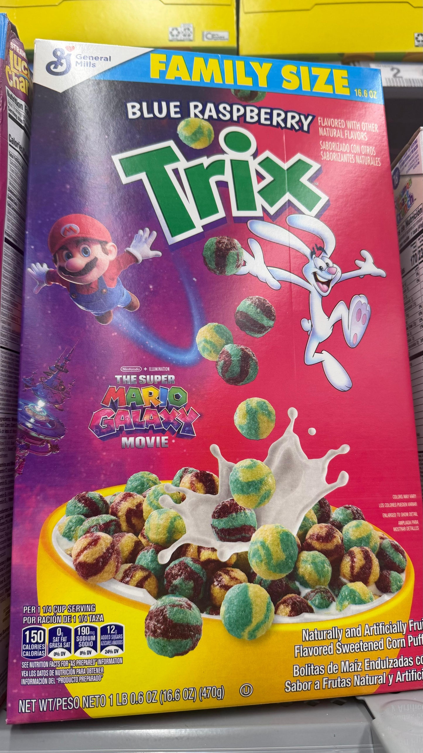 Cereal Trix Family size