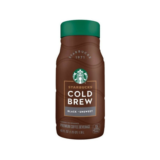 STARBUCKS COLD BREW BLACK UNSWEET