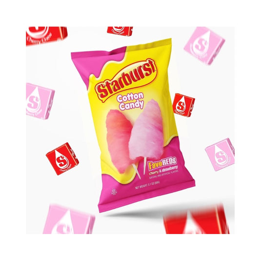 STARBURST COTTON CANDY