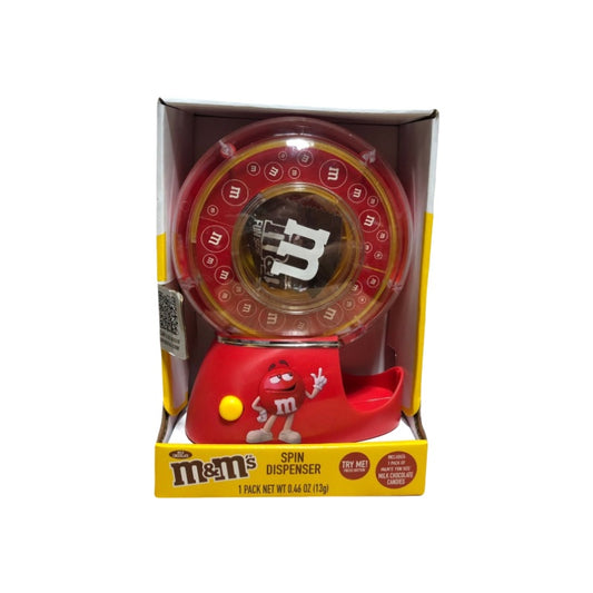 M&M SPIN DISPENSER ROJO