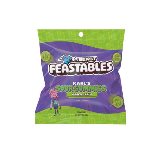 FEASTABLES GUMMIES SOUR GREEN APPLE