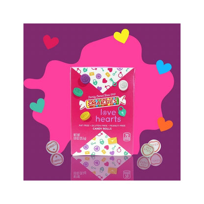 SMARTIES LOVE HEARTS PAQUETE DE 4 CAJITAS