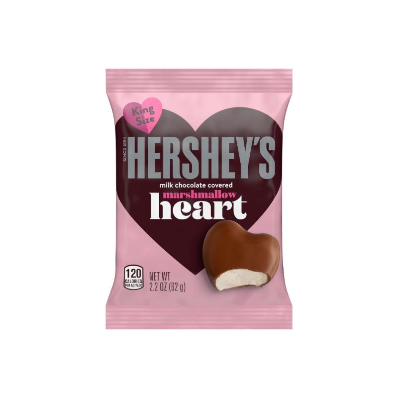 HERSHEYS MARSHMALLOW HEARTS 2.2oz