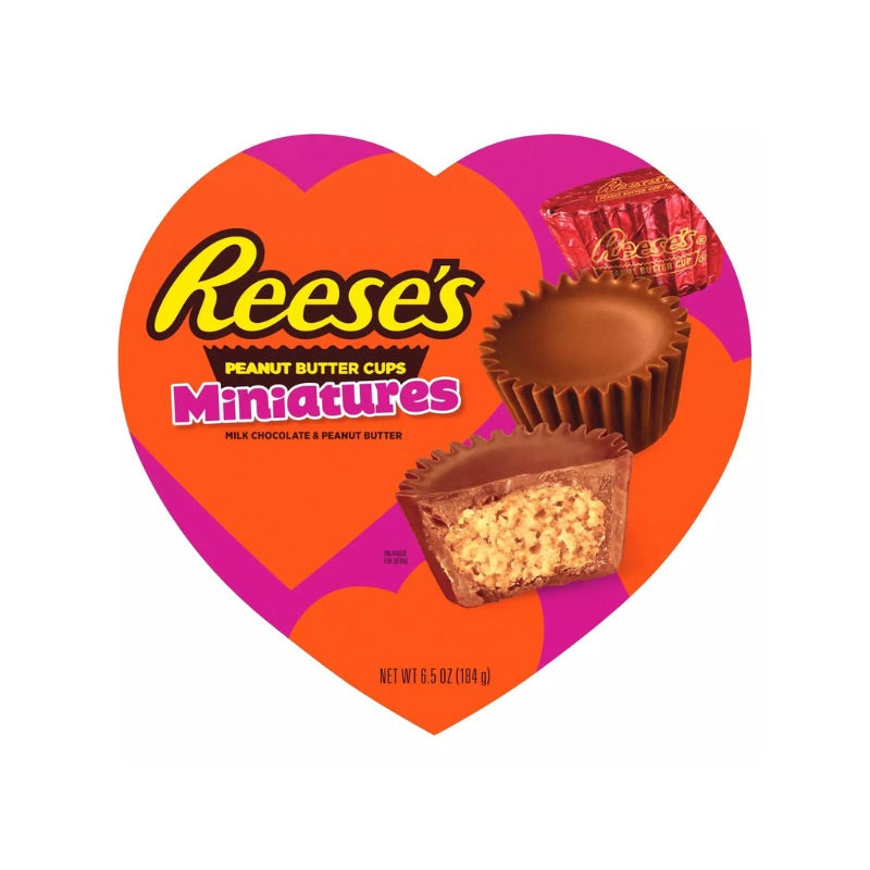 REESES MINIATURES HEART 6.5oz