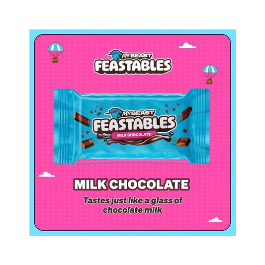 FEASTABLES MILK CHOCOLATE 1.24oz