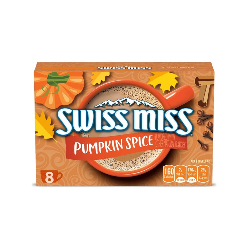 SWISS MISS PUMPKIN SPICE 8 HOT COCOA