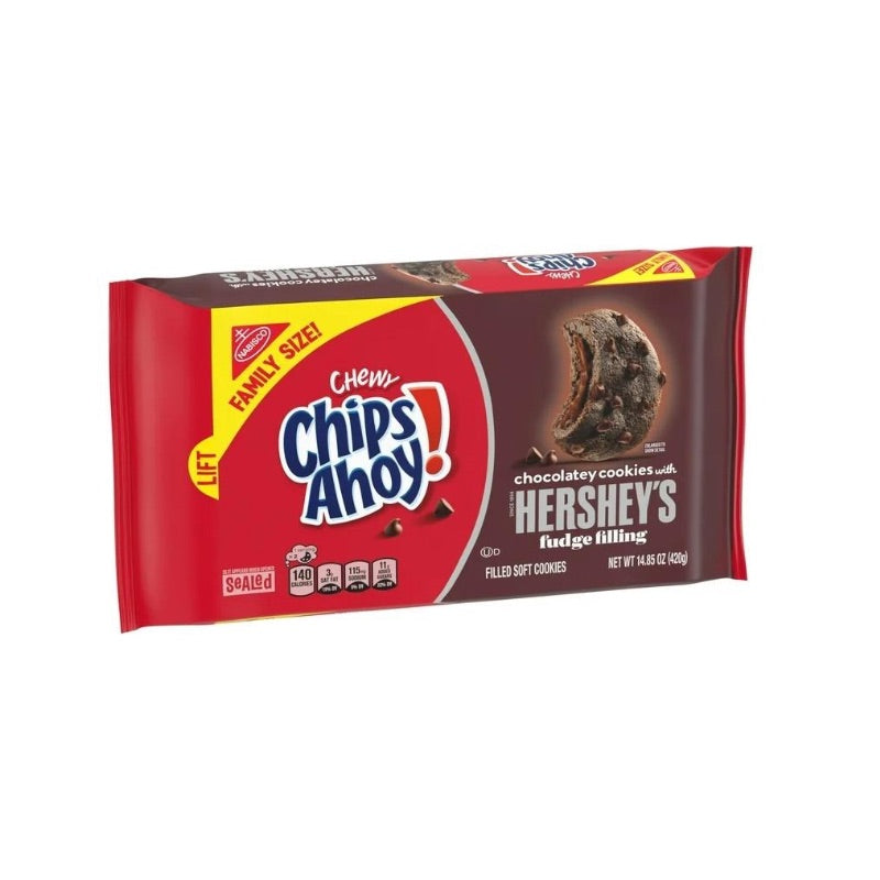 CHIPS AHOY HERSHEYS FUDGE FAMILY SIZE