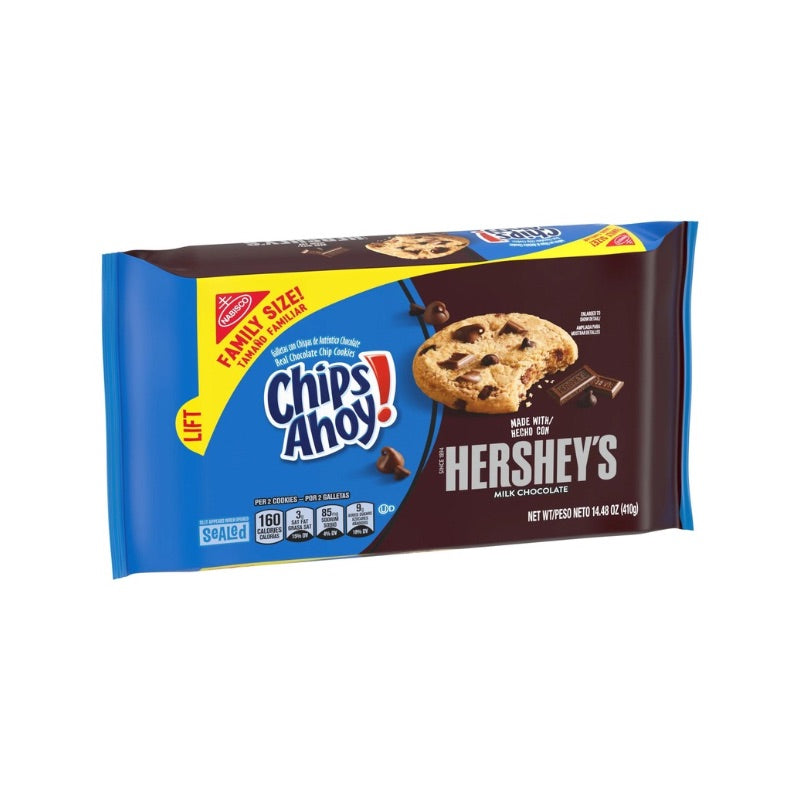 CHIPS AHOY HERSHEYS MILK CHOCOLATE FAMILY SIZE