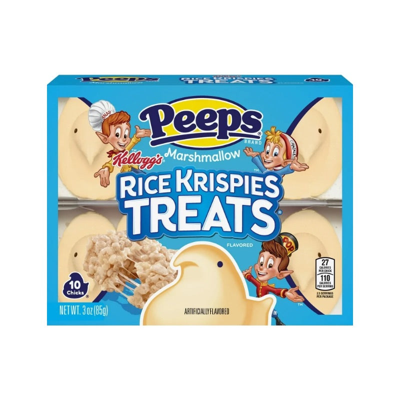 PEEPS RICE KRISPIES 10 CHICKS