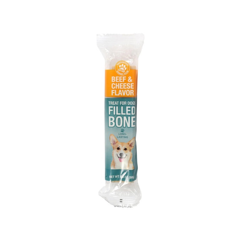 FILLED BONE BEEF & CHEESE FLAVOR 2.8oz