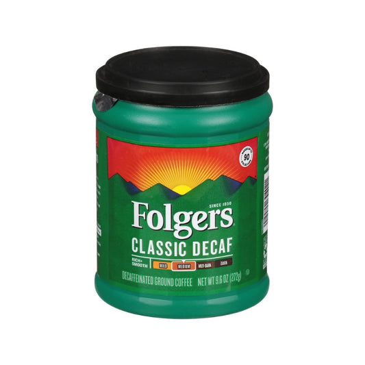 FOLGERS CLASSIC DECAF 9.6oz