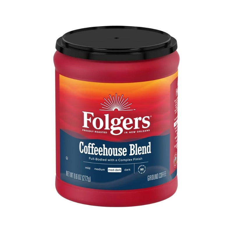 FOLGERS COFFEEHOUSE BLEND 9.6oz