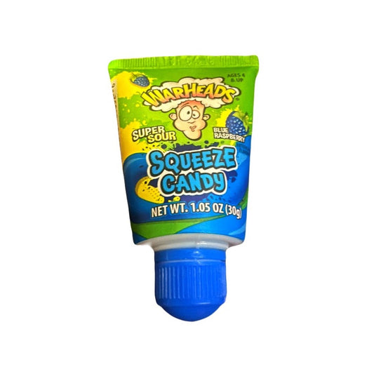 WARHEADS SQUEEZE BLUE RASPBERRY