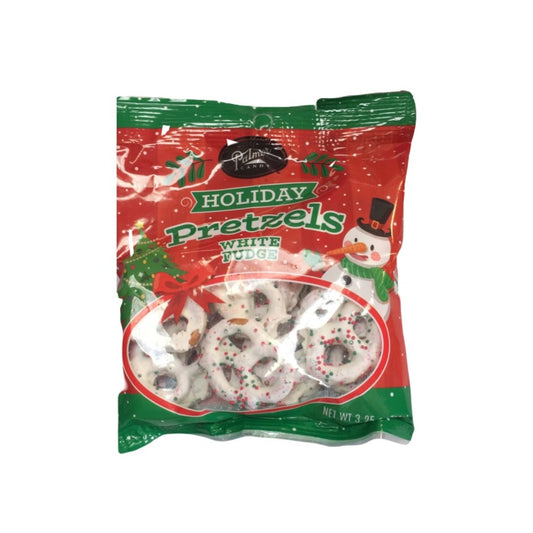 HOLIDAY PRETZELS WHITE FUDGE