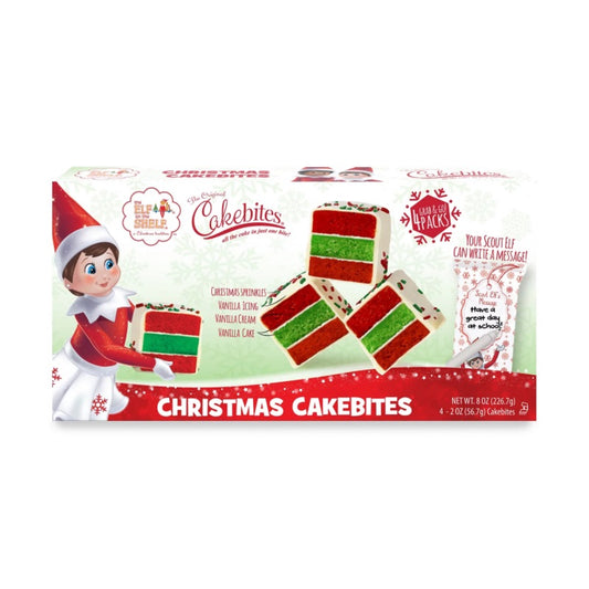 THE ELF ON THE SHELF XMAS CAKEBITES