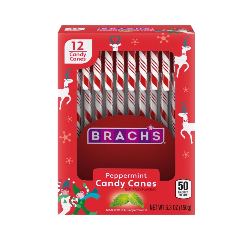 BRACH PEPPERMINT CANDY CANES