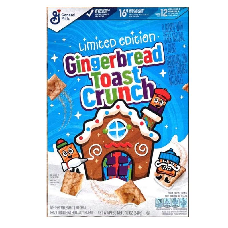 CEREAL GINGERBREAD TOAST CRUNCH