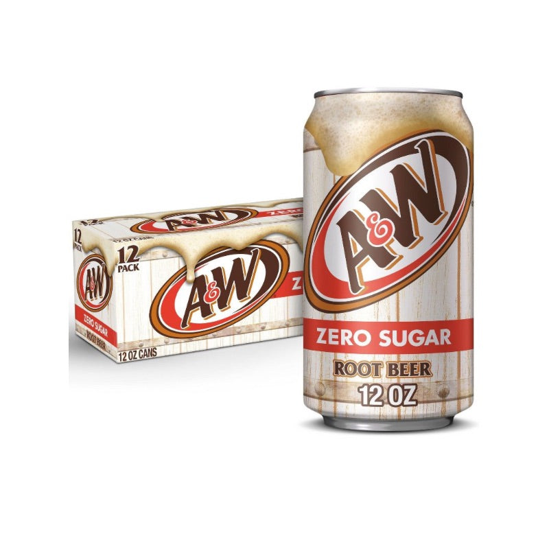 A&W ROOT BEER ZERO SUGAR