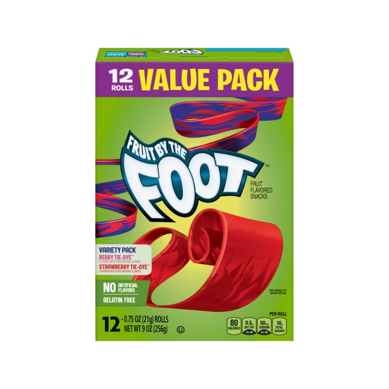 FRUIT BY THE FOOT 12 ROLLS