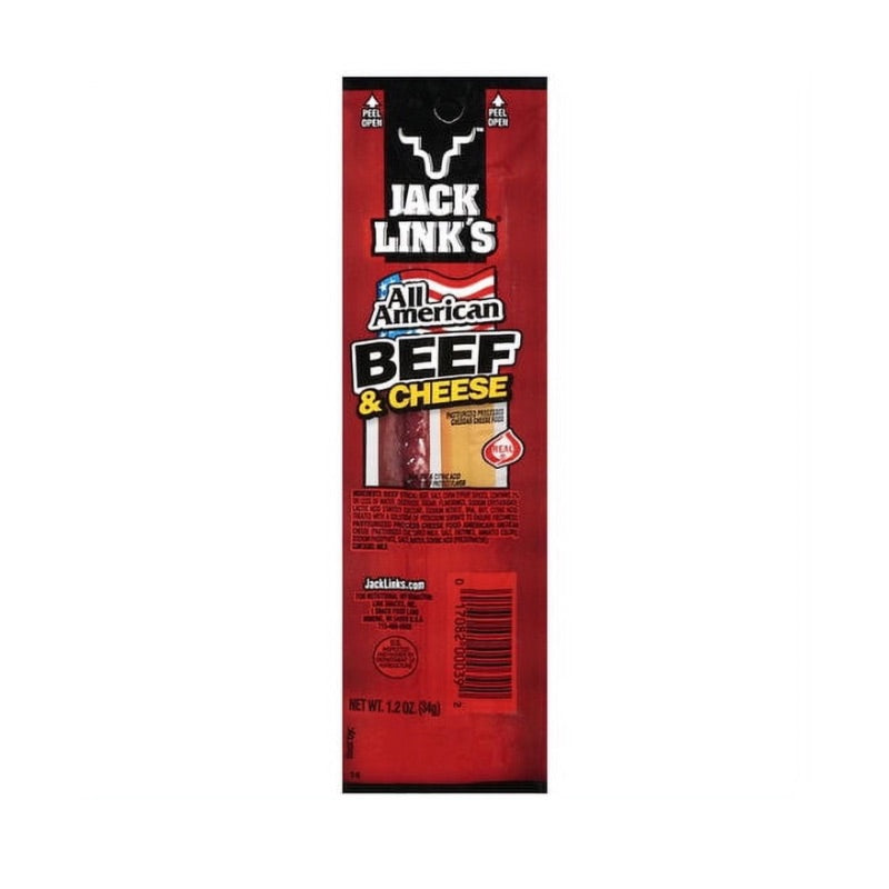 JACK LINKS STICK BEEF AND CHESSE 1.2oz