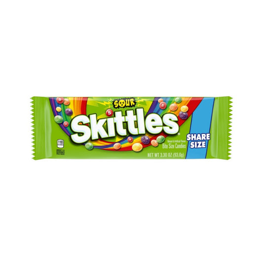 SKITTLES SOUR SHARE SIZE 3.3oz