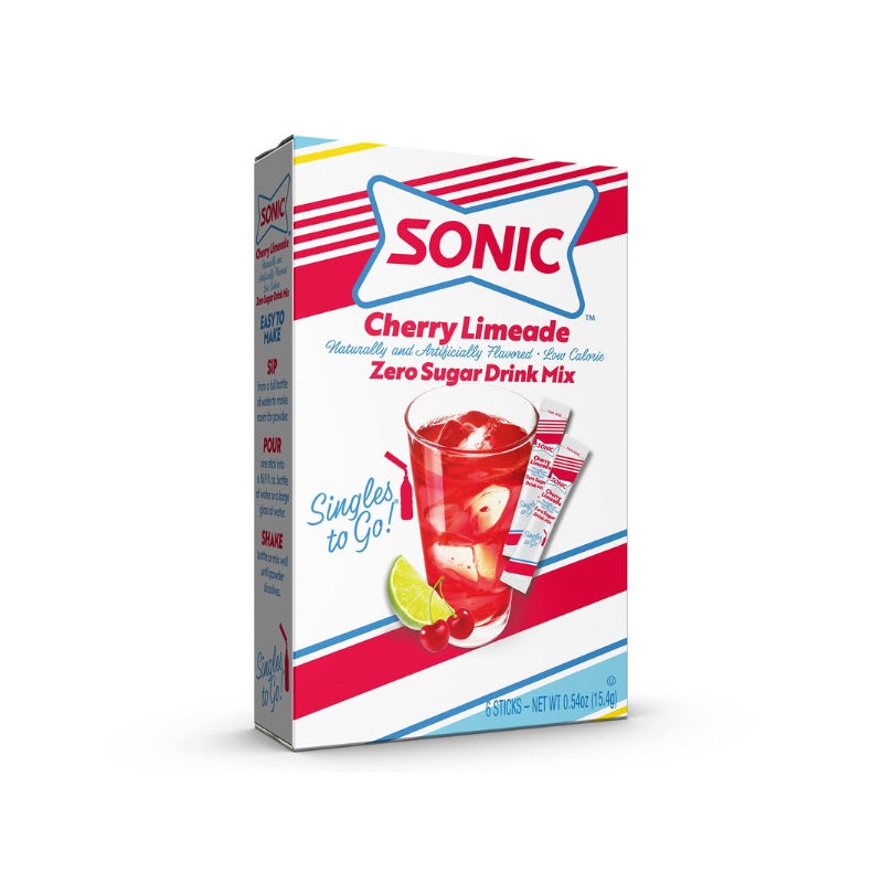 SONIC CHERRY LIMEADE SINGLES TO GO