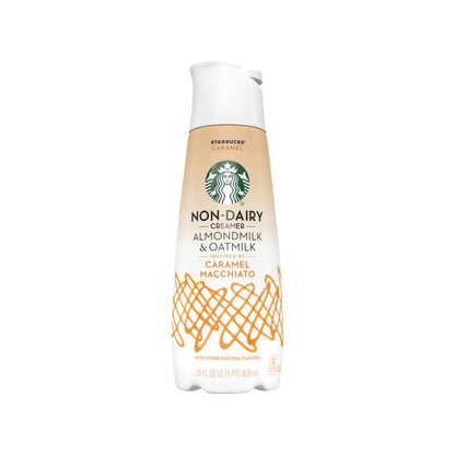 STARBUCKS ALMONDMILK & OATMILK  CARAMEL MACCHIATO 28FL