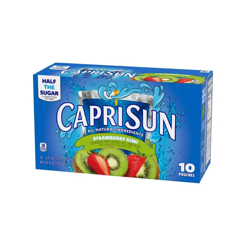 CAPRISUN STRAWBERRY KIWI 10 POUCHES