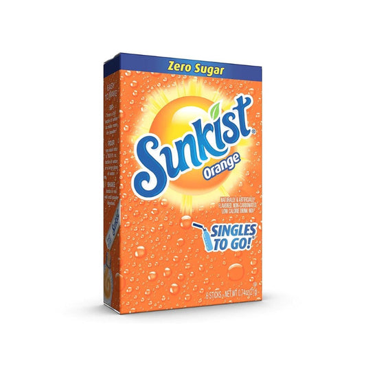 SUNKIST SINGLE TO GO ORANGE 6 STICKS