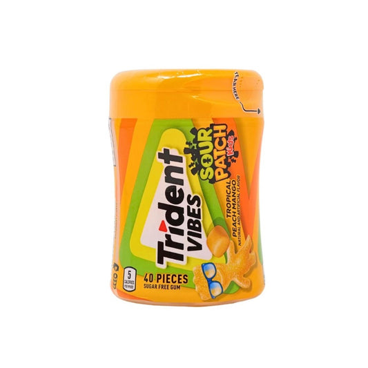 TRIDENT VIVES SOUR PATCH TROPICAL PEACH MANGO