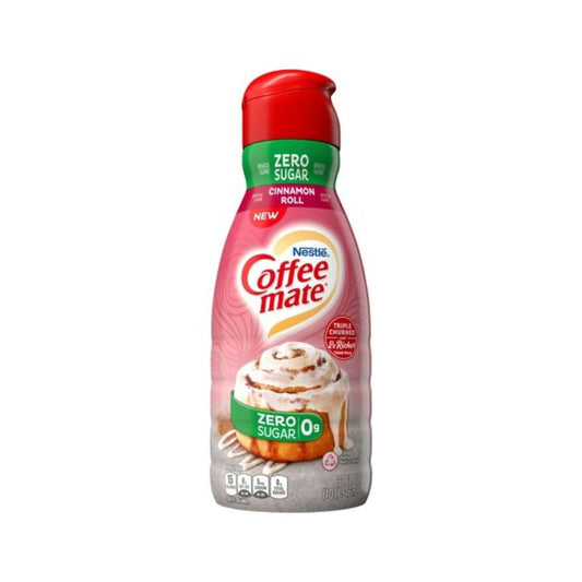 COFFEE MATE CINNAMON ROLL ZERO SUGAR 32FL