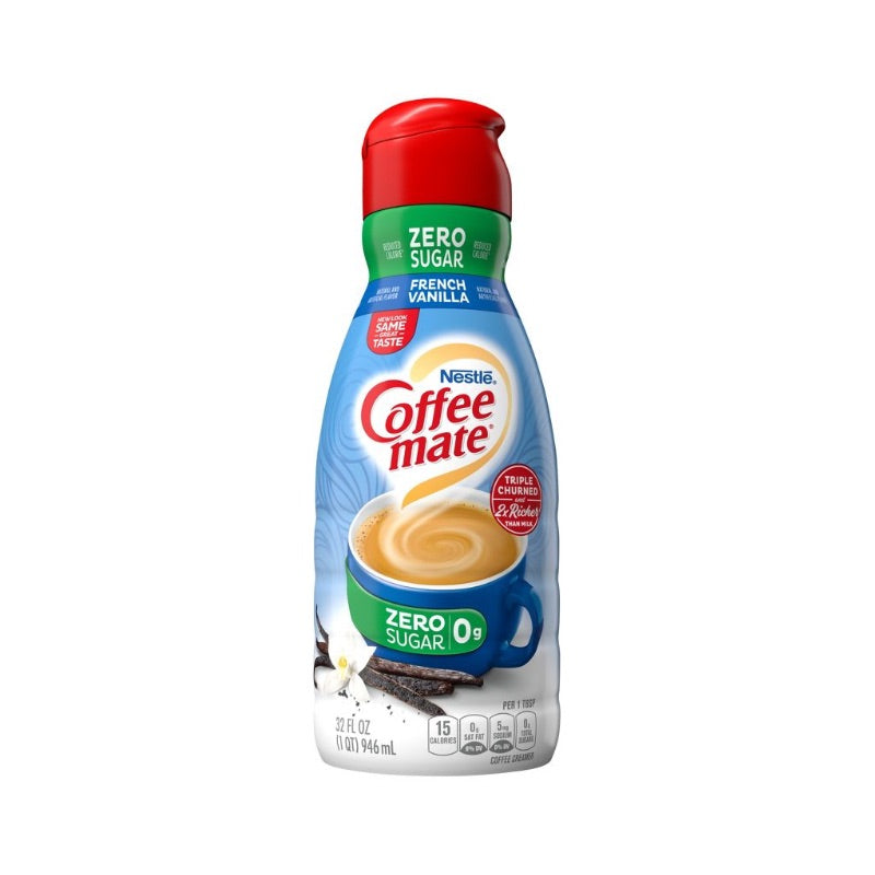 COFFEE MATE FRENCH VANILLA ZERO SUGAR