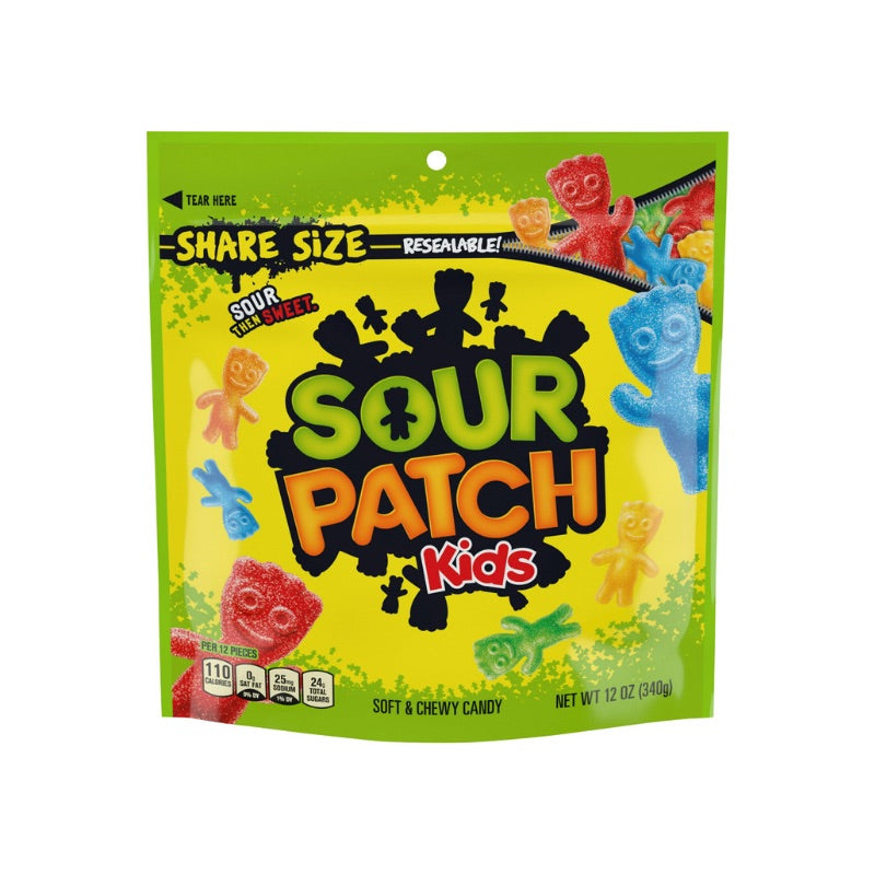 SOUR PATCH KIDS ORIGINAL SHARE SIZE 12 oz