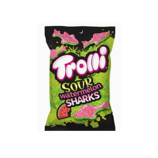 TROLLI SOUR WATERMELON SHARKS