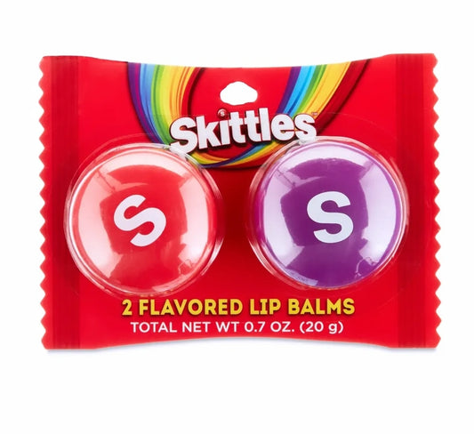 SKITTLES 2 FLAVORED LIP BALMS