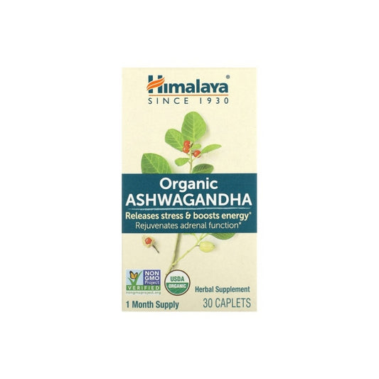 HIMALAYA ORGANIC ASHWAGANDHA 30 cápsulas