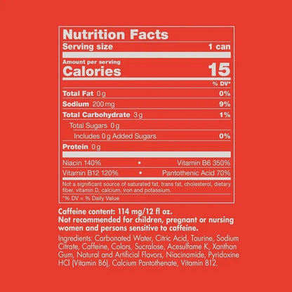 RED BULL WATERMELON ZERO SUGAR 8 oz