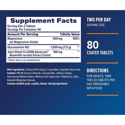 OSTEO BIO FLEX + TURMERIC 80 TABLETAS