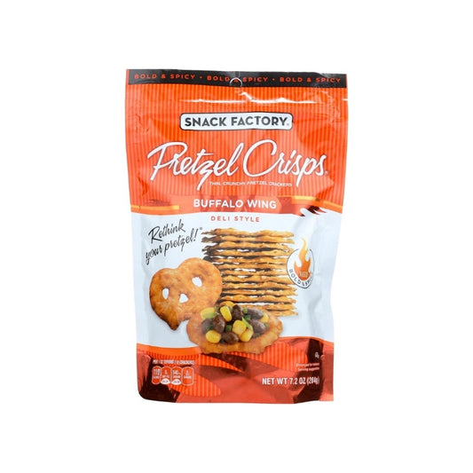 PRETZEL CRISPS BUFALO WINGS