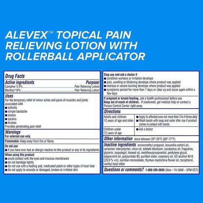 ALEVEX PAIN RELIEVING ROLL ON