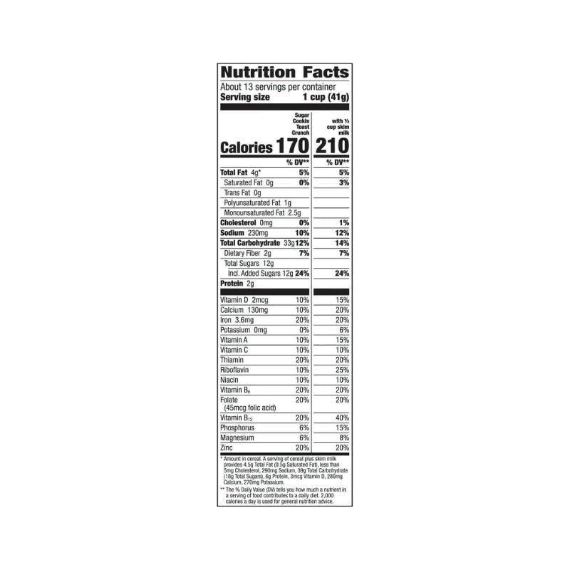 CEREAL HONEY BUNCHES OF OATS SALT CARAMEL