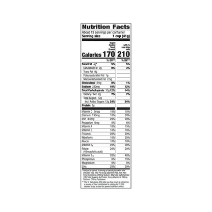 CEREAL HONEY BUNCHES OF OATS SALT CARAMEL