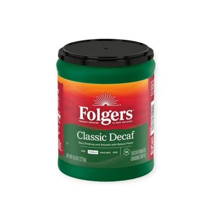 FOLGERS CLASSIC DECAF 9.6oz