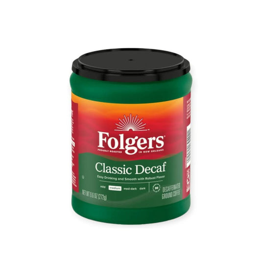 FOLGERS CLASSIC DECAF 9.6oz