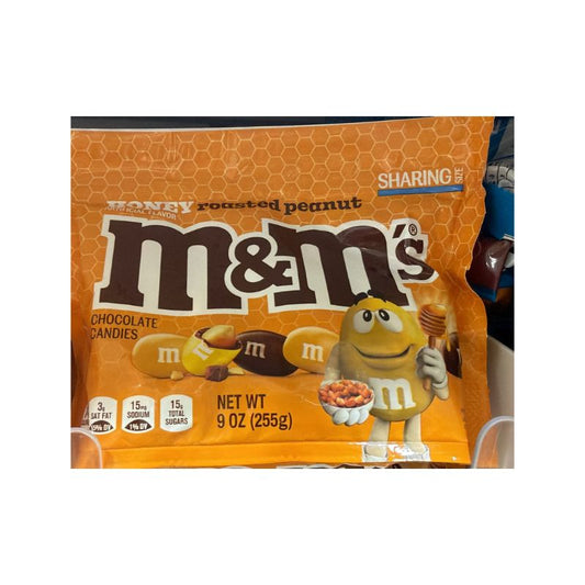M&M honey roasted peanuts