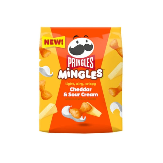 PRINGLES MINGLES CHEDDAR & SOUR CREAM