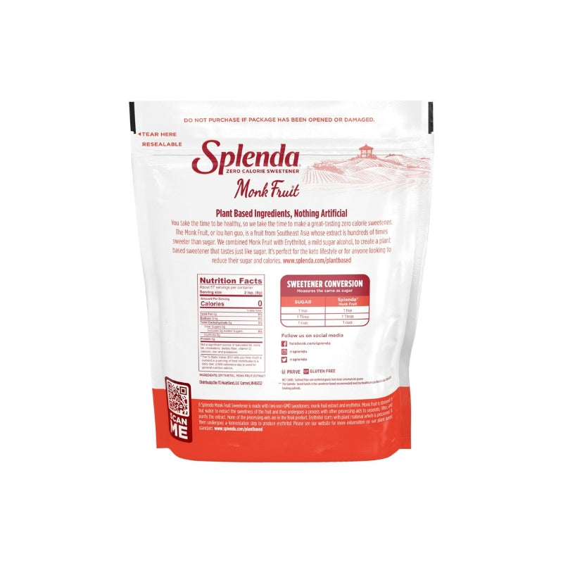 SPLENDA ZERO CALORIES