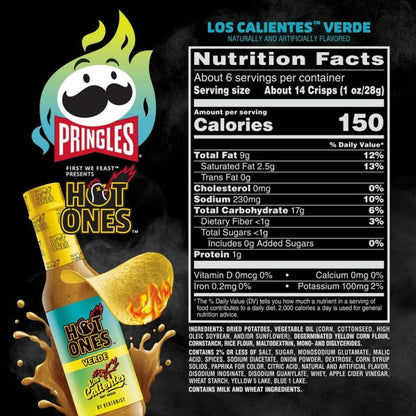 PRINGLES VERDE