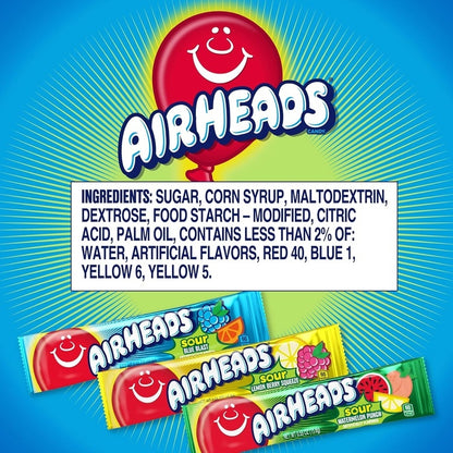 AIR HEADS SOUR 5 BARS